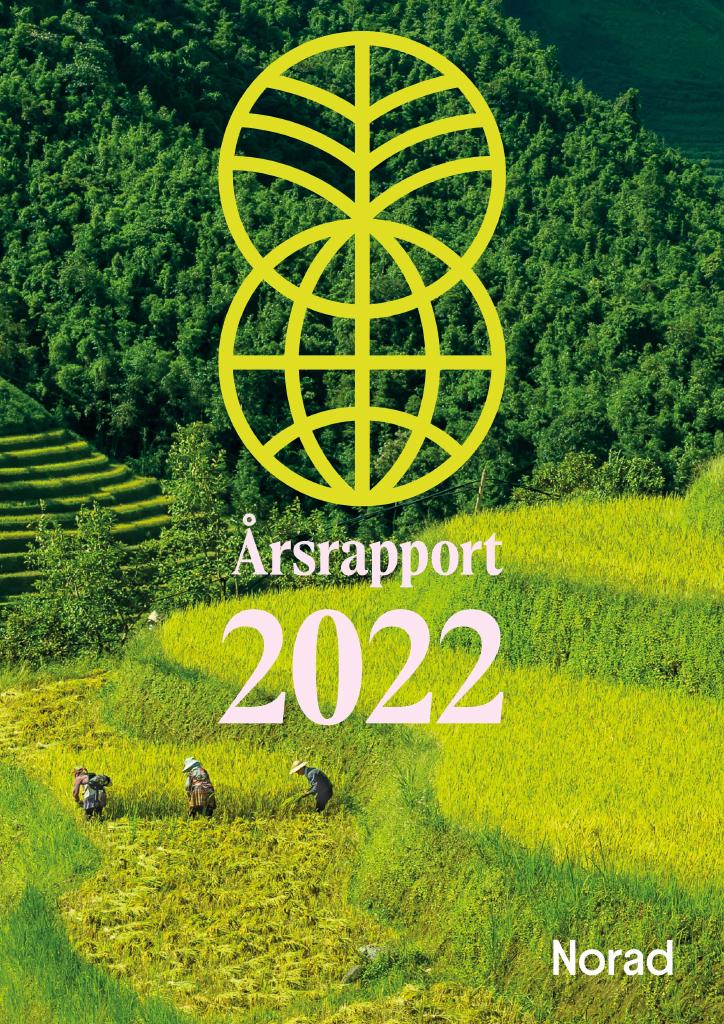Forsiden av dokumentet Årsrapport Norad 2022