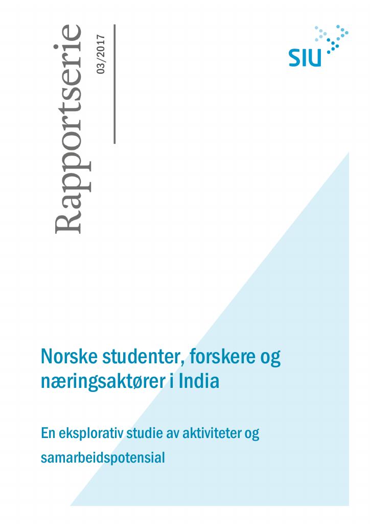 Forsiden av dokumentet Norwegian Innovation Clusters: International Cooperation in Education