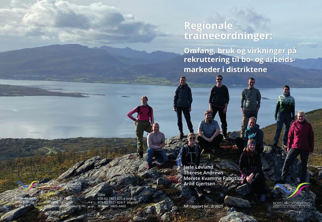 Forsiden av dokumentet Regionale traineeordninger: