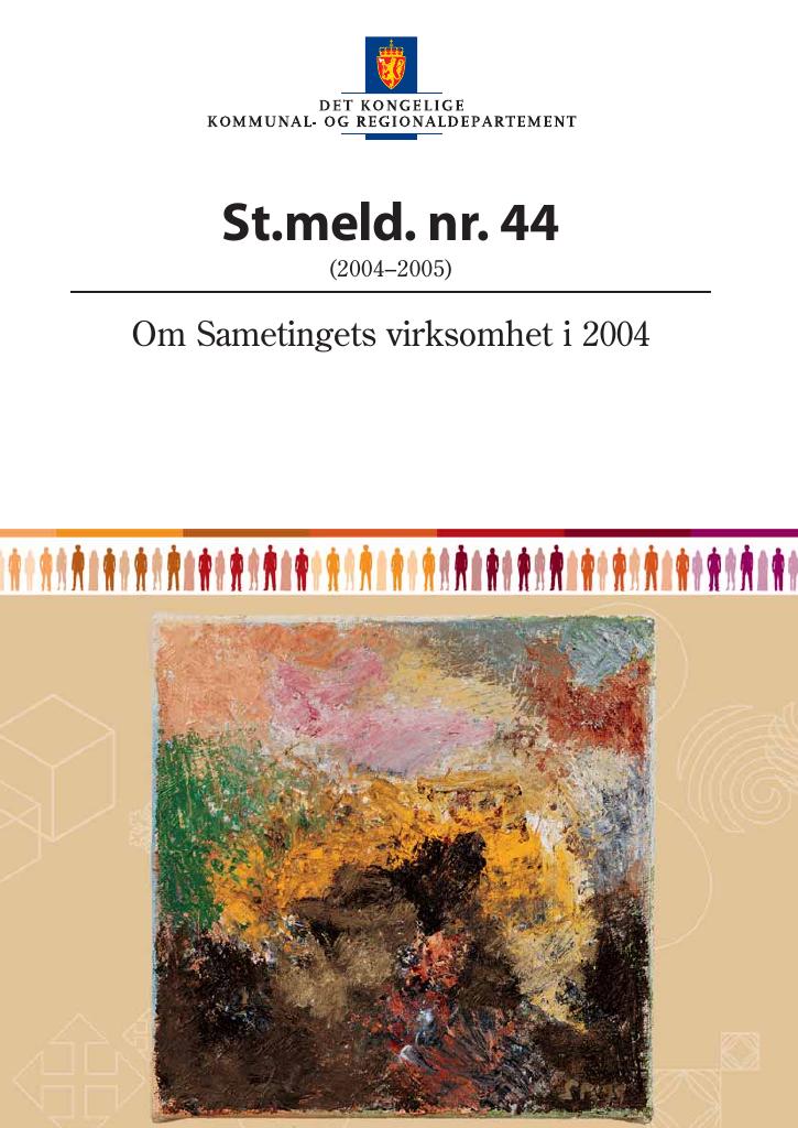 Forsiden av dokumentet St.meld. nr. 44 (2004-2005)