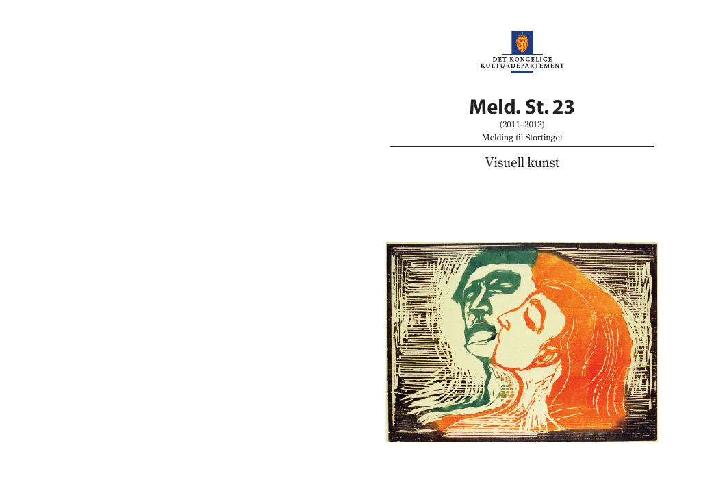 Forsiden av dokumentet Meld. St. 23 (2011–2012)