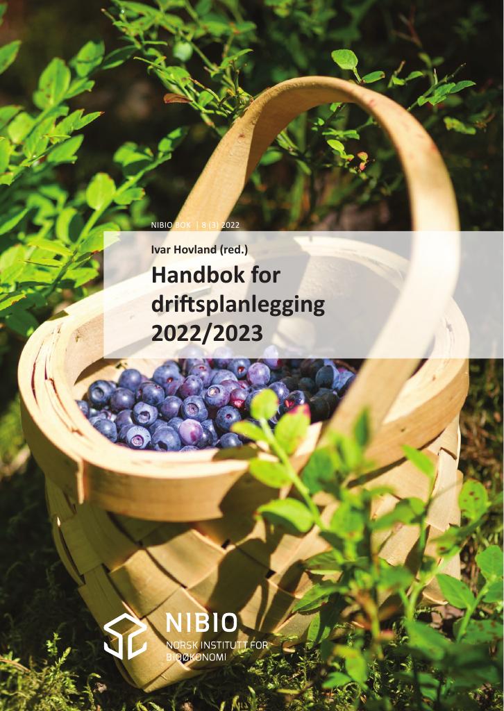 Forsiden av dokumentet Handbok for driftsplanlegging 2022/2023