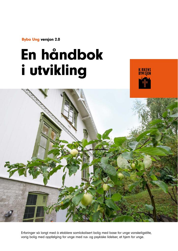 Forsiden av dokumentet ByBo Ung – En håndbok i utvikling (2023)