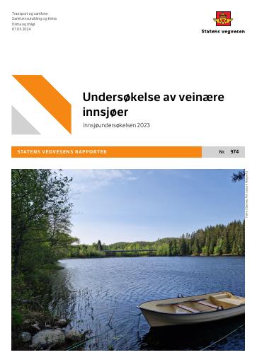 Forsiden av dokumentet Undersøkelse av veinære innsjøer