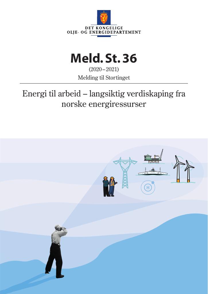 Forsiden av dokumentet Meld. St. 36 (2020–2021)