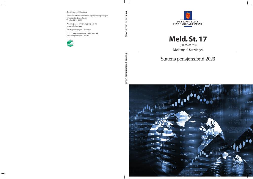 Forsiden av dokumentet Meld. St. 17 (2022–2023)