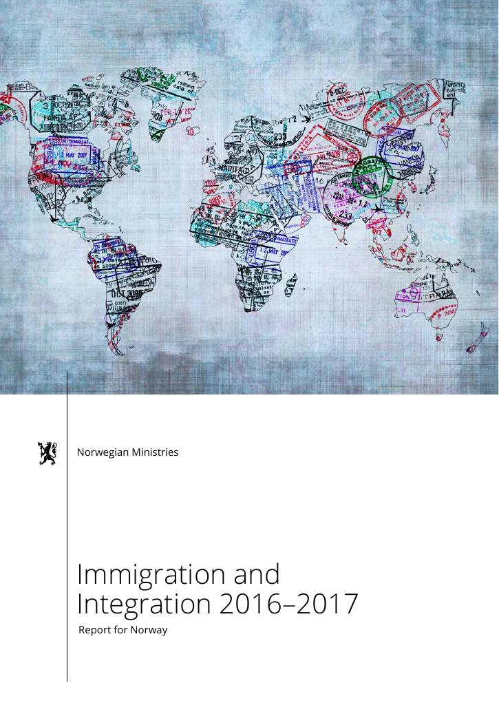 Forsiden av dokumentet Immigration and Integration 2016-2017