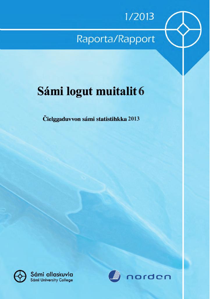 Forsiden av dokumentet Samiske tall forteller 6