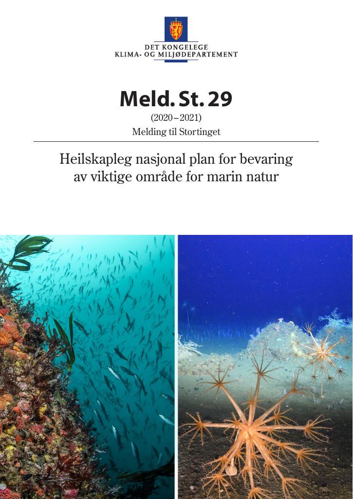 Forsiden av dokumentet Meld. St. 29 (2020–2021)
