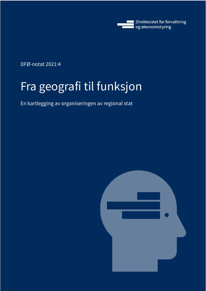 Forsiden av dokumentet Fra geografi til funksjon