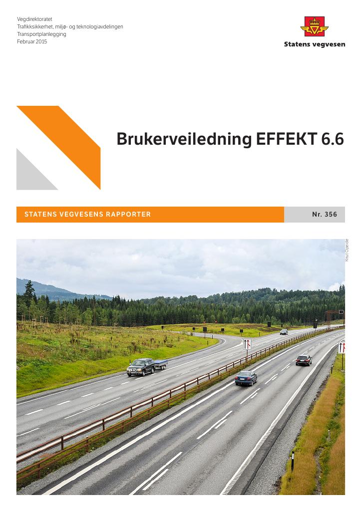 Forsiden av dokumentet Brukerveiledning EFFEKT 6.6