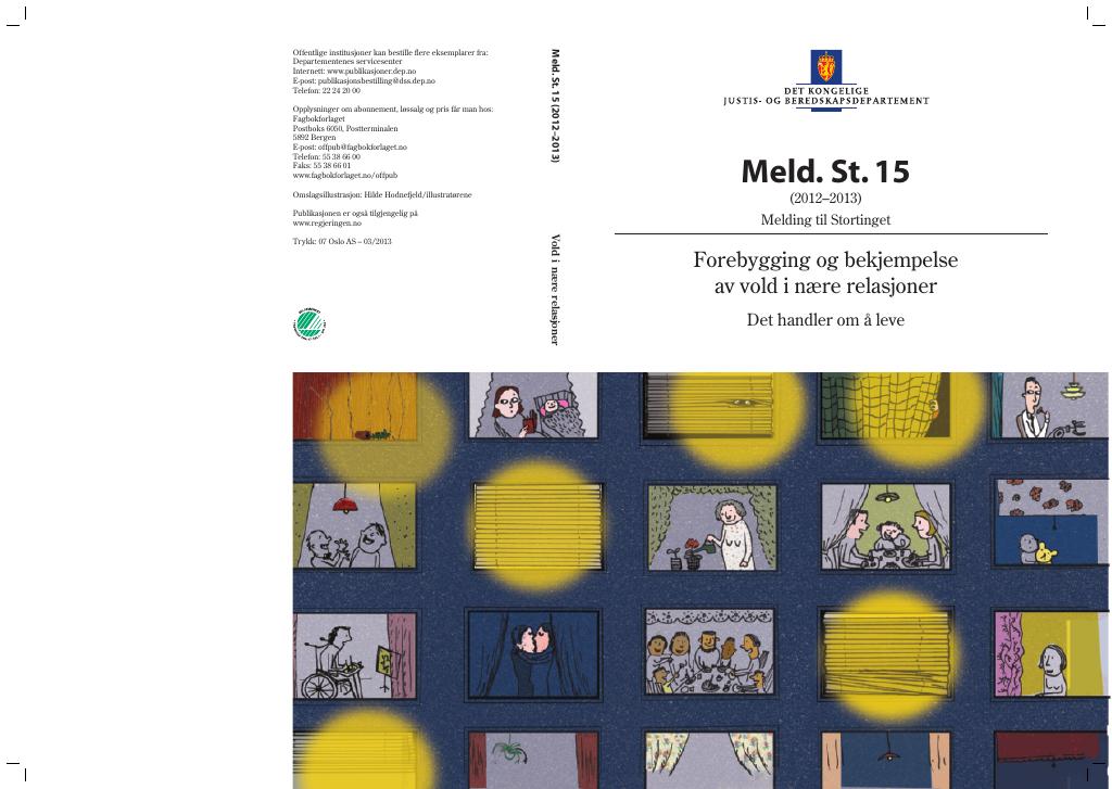 Forsiden av dokumentet Meld. St. 15 (2012–2013)