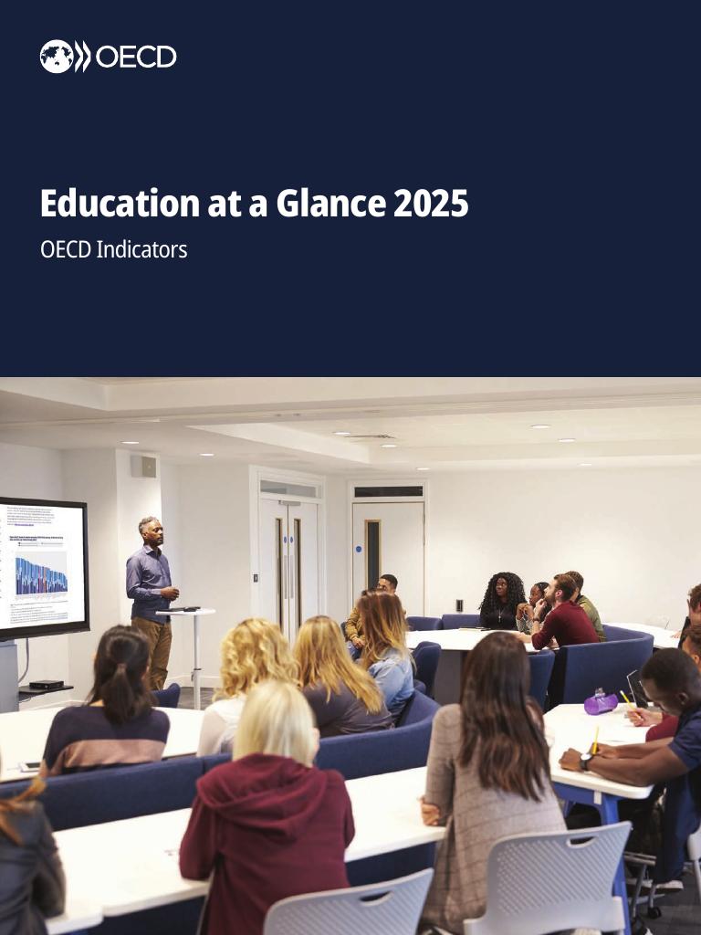Forsiden av dokumentet Education at a Glance 2025