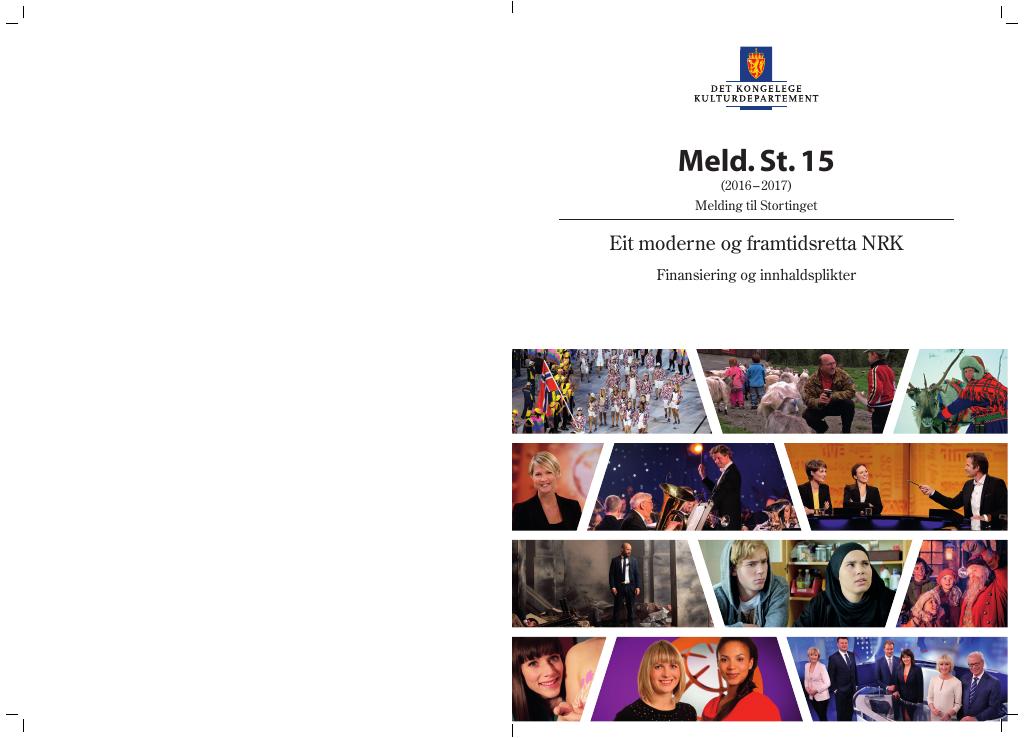 Forsiden av dokumentet Meld. St. 15 (2016–2017)