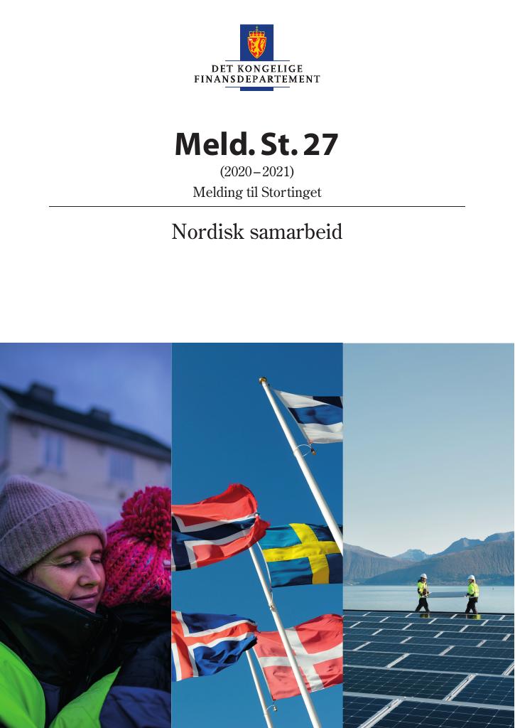 Forsiden av dokumentet Meld. St. 27 (2020–2021)