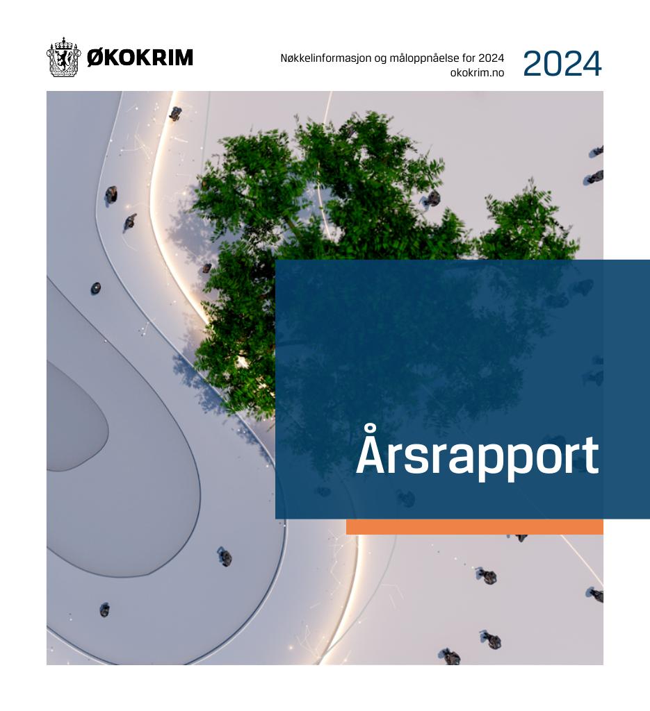 Forsiden av dokumentet Årsrapport Økokrim 2024