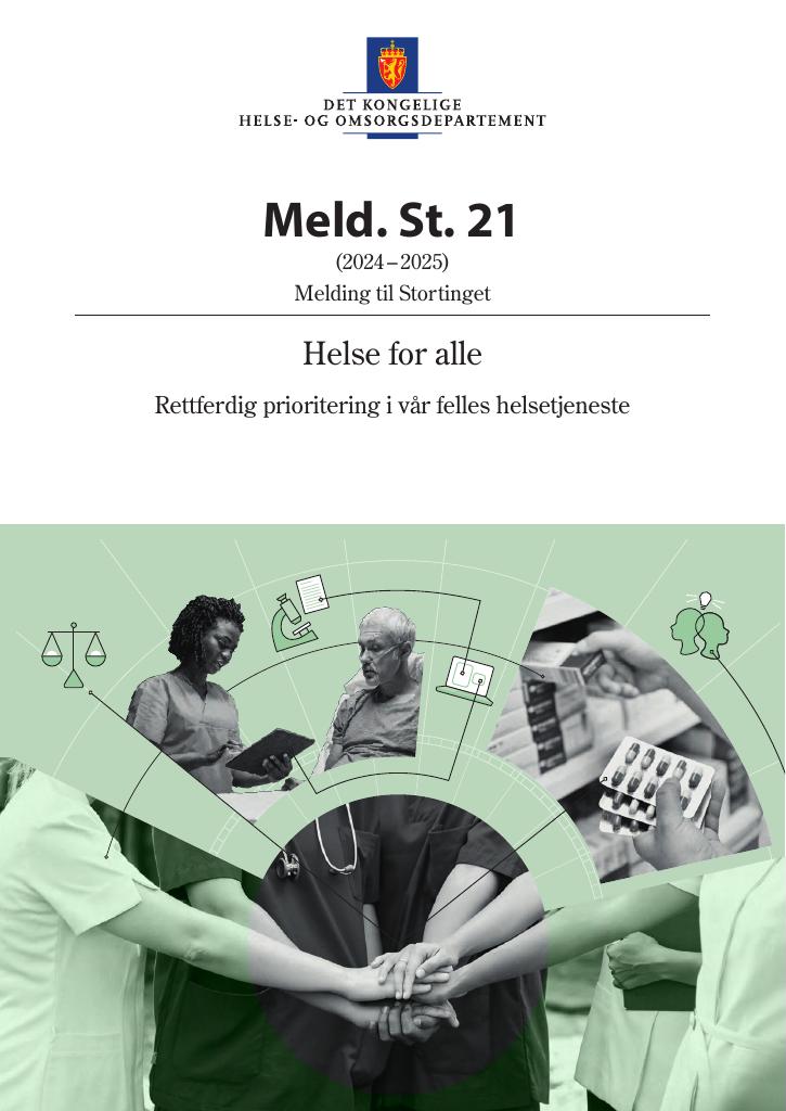 Forsiden av dokumentet Meld. St. 21 (2024–2025)