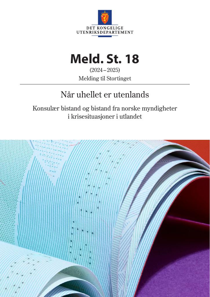 Forsiden av dokumentet Meld. St. 18 (2024–2025)