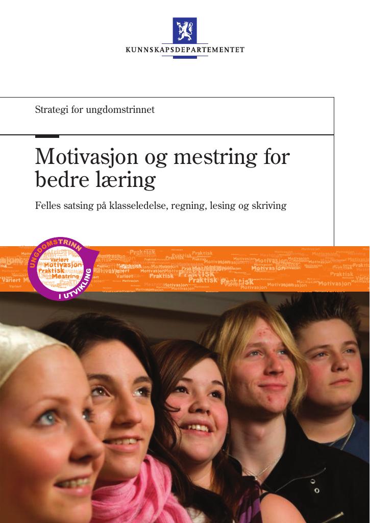 Strategi For Ungdomstrinnet Motivasjon Og Mestring For Bedre Læring Kudos 