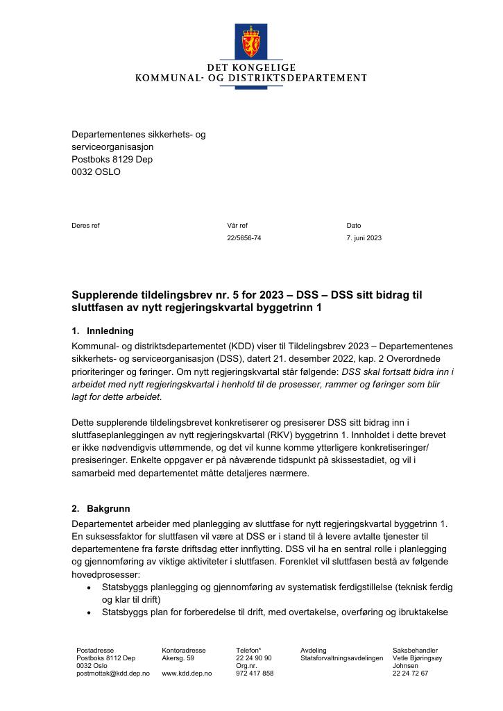 Forsiden av dokumentet Tillegg 5.pdf 2024