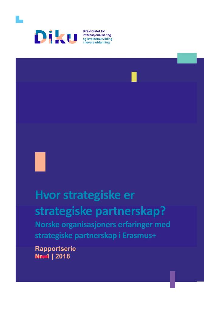 Forsiden av dokumentet Hvor strategiske er strategiske partnerskap?