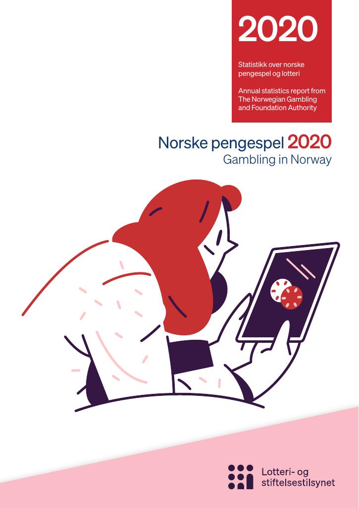 Forsiden av dokumentet Norske pengespel 2020