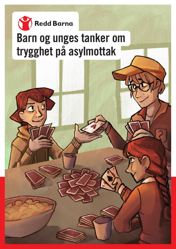 Forsiden av dokumentet Barn og unges tanker om trygghet på asylmottak