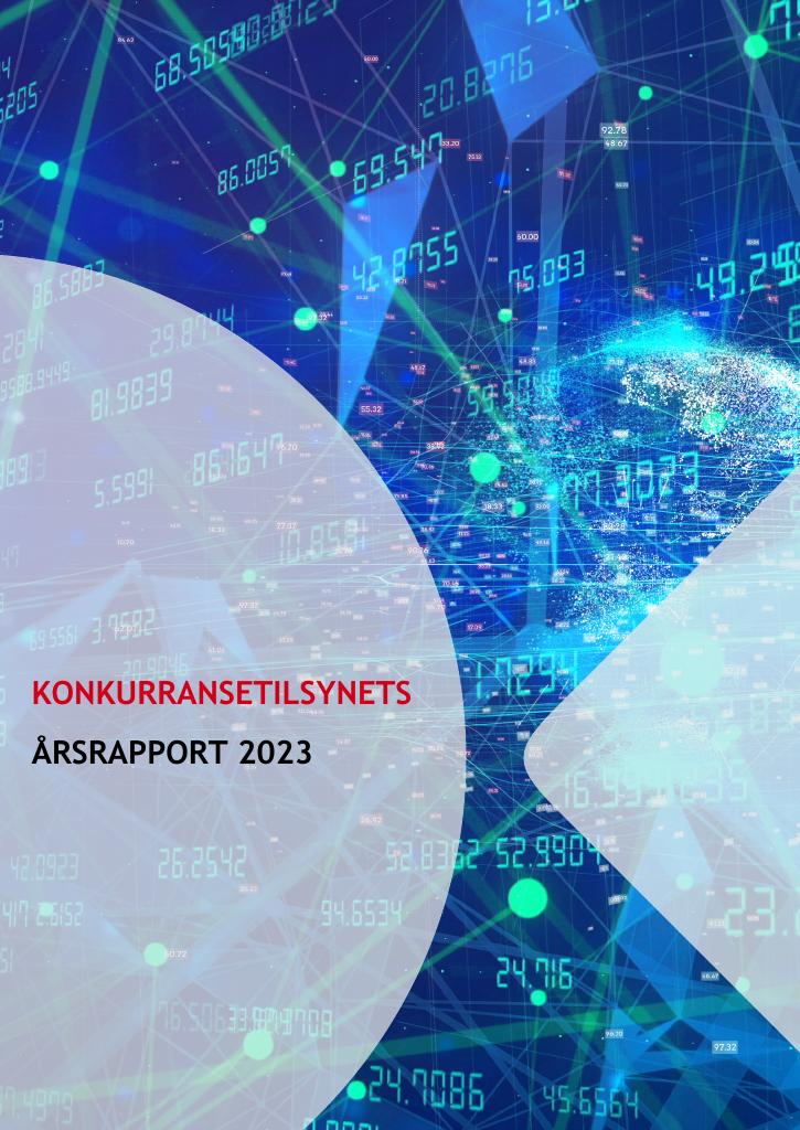 Forsiden av dokumentet Årsrapport Konkurransetilsynet 2023