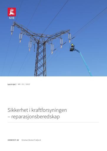 Forsiden av dokumentet Sikkerhet i kraftforsyningen