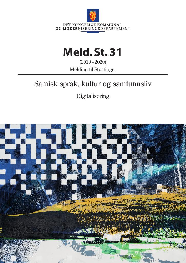 Meld. St. 31 (2019–2020) - Kudos