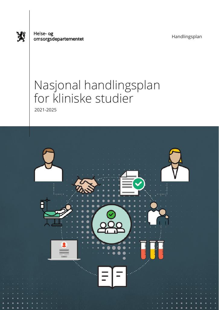 Nasjonal Handlingsplan For Kliniske Studier 2021-2025 - Kudos