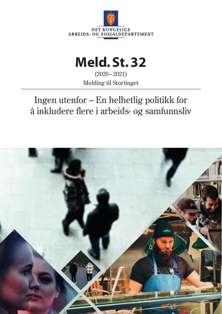 Forsiden av dokumentet Meld. St. 32 (2020–2021)