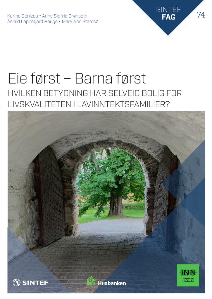 Forsiden av dokumentet Eie først - Barna først