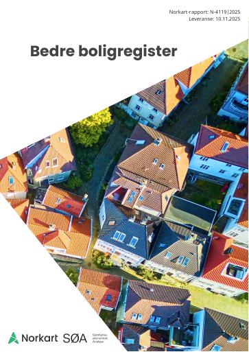 Forsiden av dokumentet Bedre boligregister