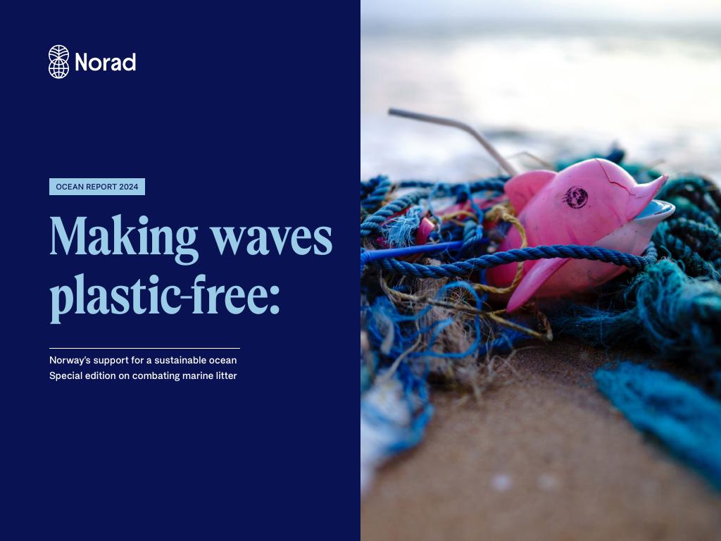 Forsiden av dokumentet Ocean Report 2024: Making waves plastic-free