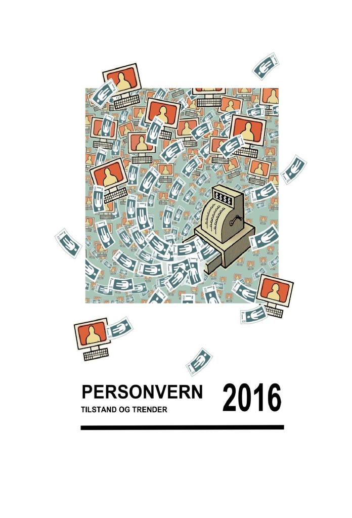 Forsiden av dokumentet Personvern 2016