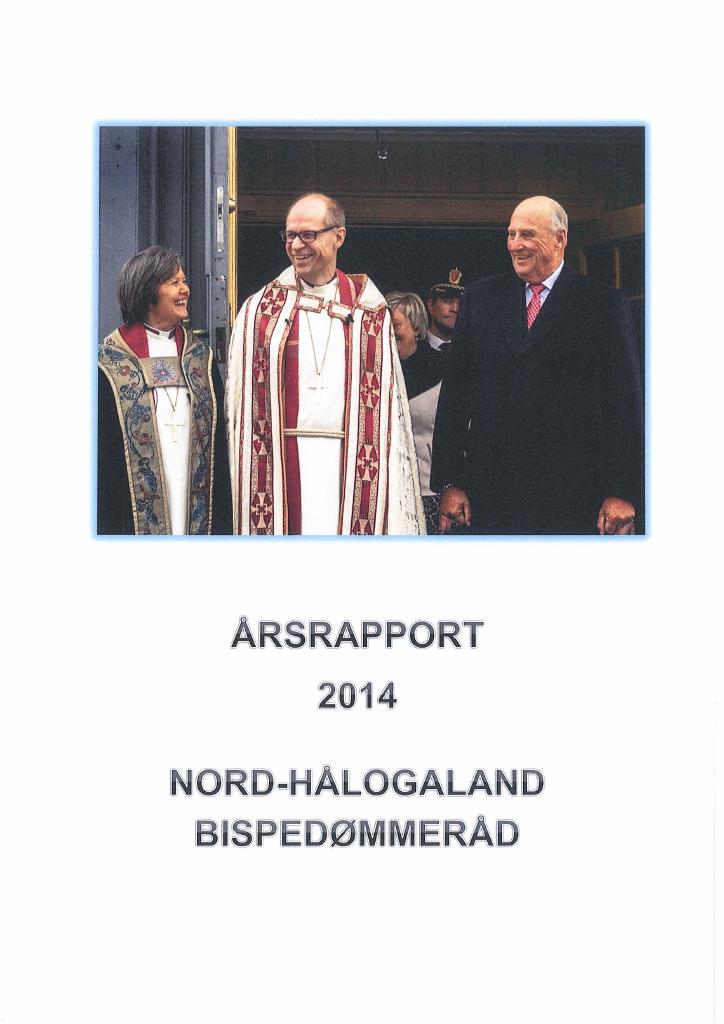 Forsiden av dokumentet Årsrapport Nord-Hålogaland bispedømmeråd 2014