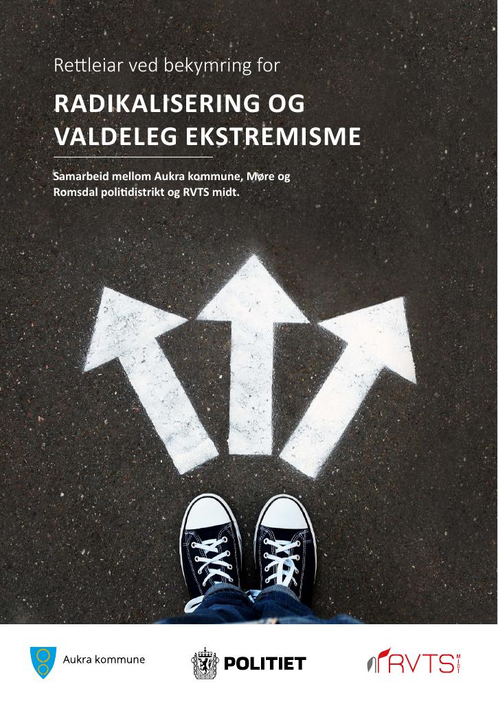 Forsiden av dokumentet Rettleiar ved bekymring for radikalisering og valdeleg ekstremisme