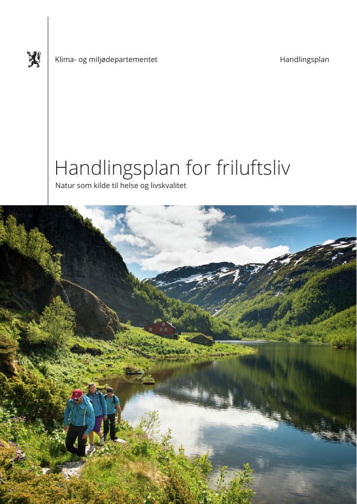 Handlingsplan For Friluftsliv - Kudos