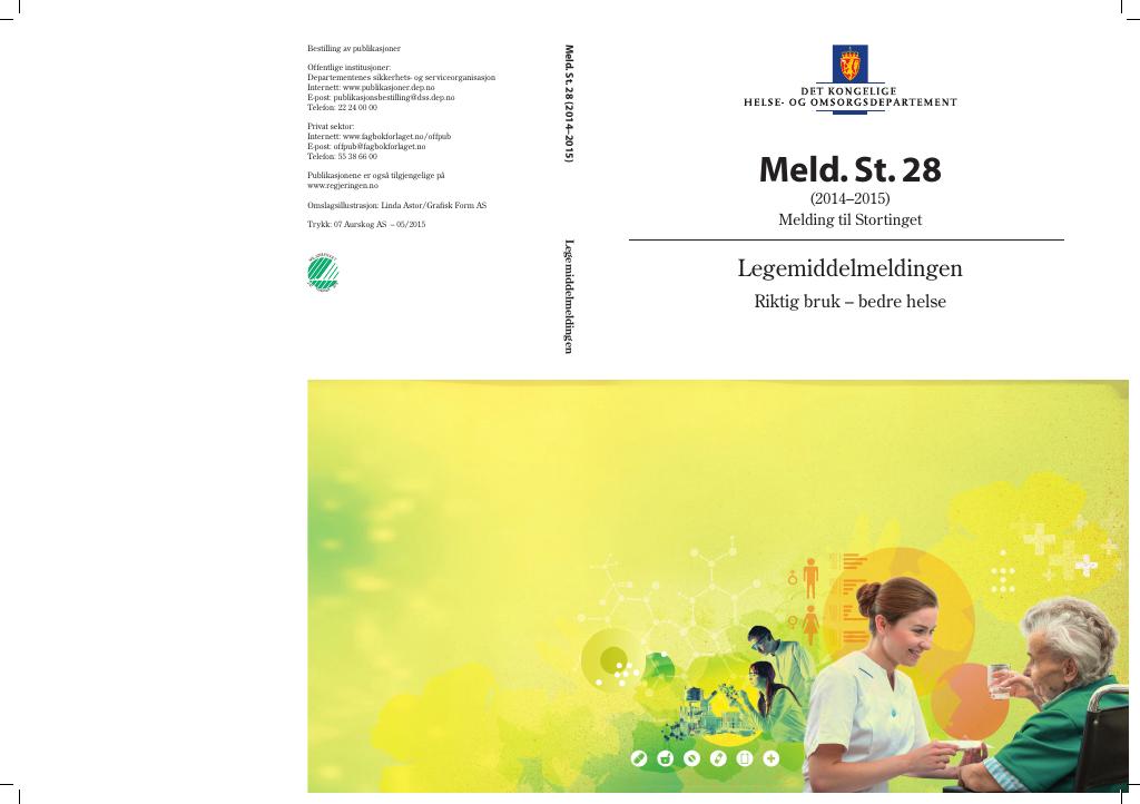 Forsiden av dokumentet Meld. St. 28 (2014–2015)