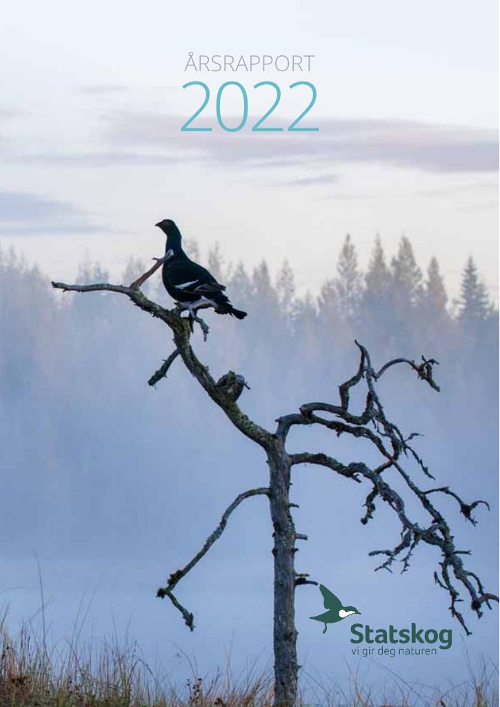 Forsiden av dokumentet Årsrapport Statskog SF 2022