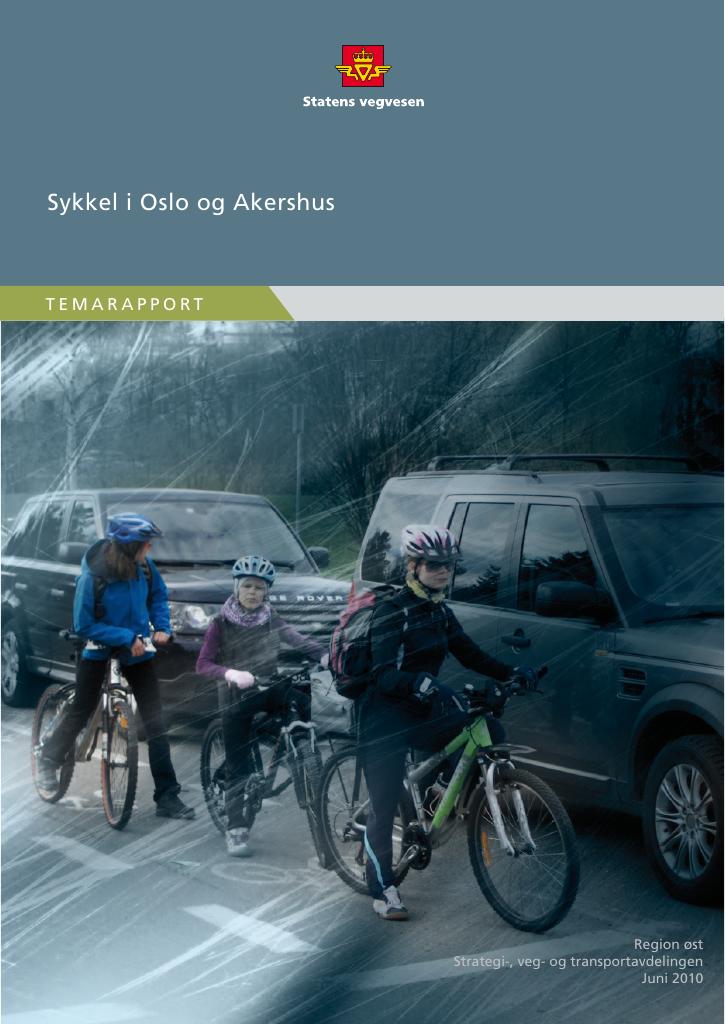 Forsiden av dokumentet Sykkel i Oslo og Akershus