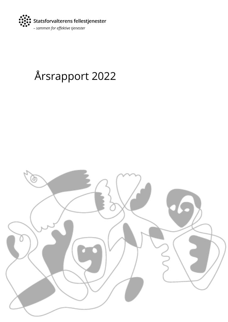 Forsiden av dokumentet Årsrapport (pdf) 2022