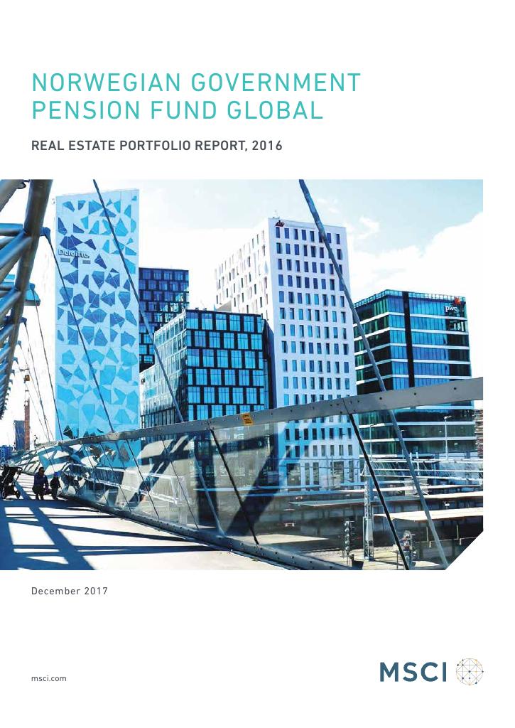 Forsiden av dokumentet Norwegian Government Pension Fund Global