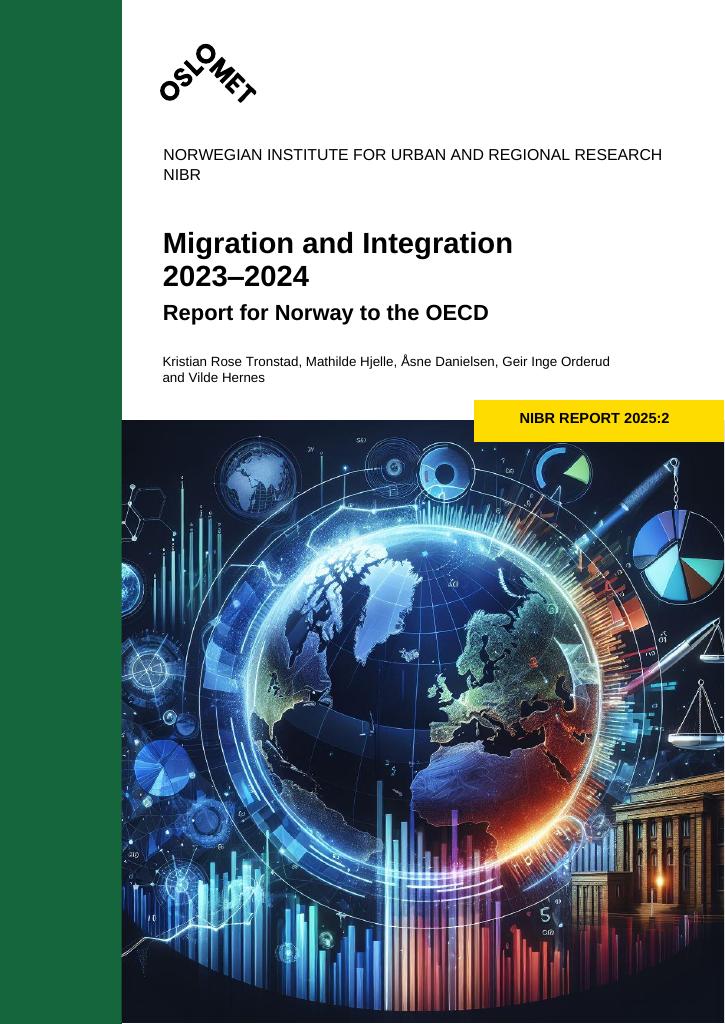 Forsiden av dokumentet Migration and Integration 2023–2024 - Report for Norway to the OECD