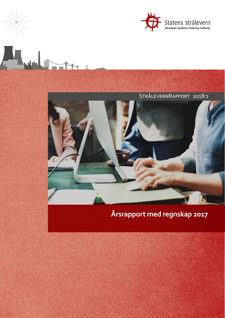 Forsiden av dokumentet Årsrapport (pdf)