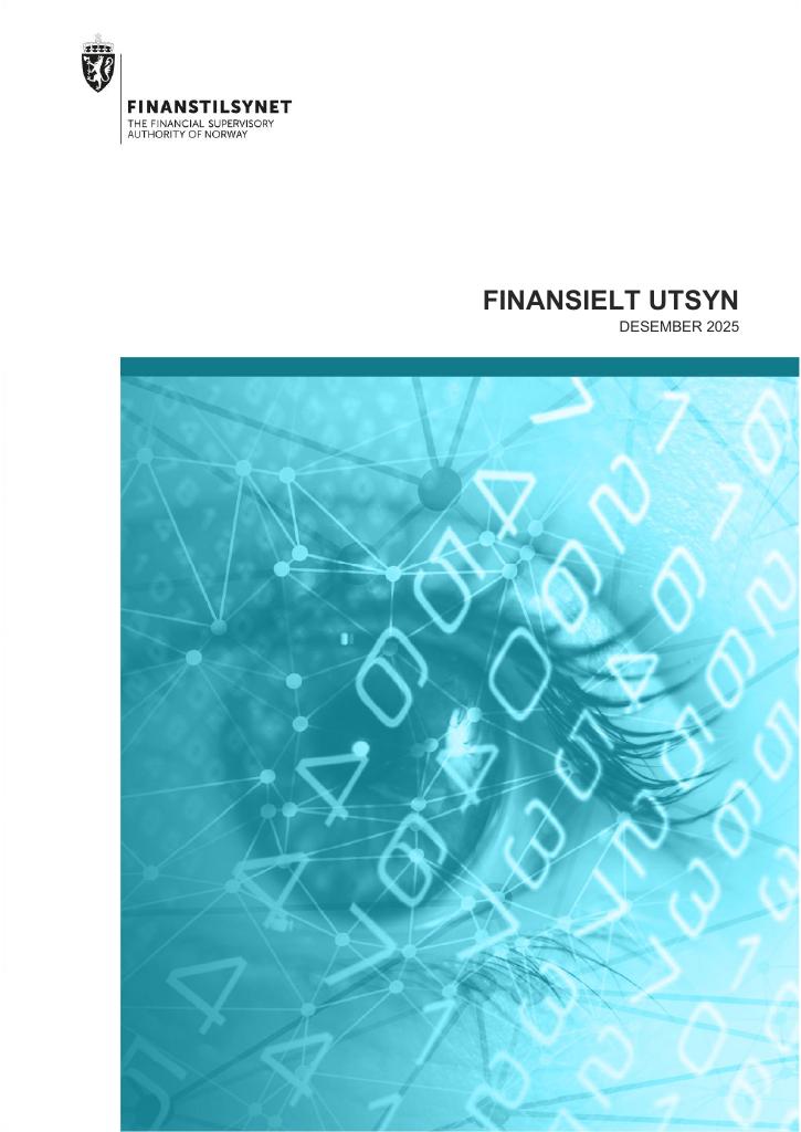 Forsiden av dokumentet Finansielt utsyn desember 2025