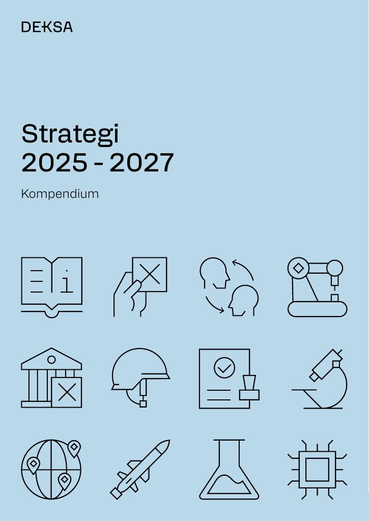 Forsiden av dokumentet Strategi 2025 - 2027