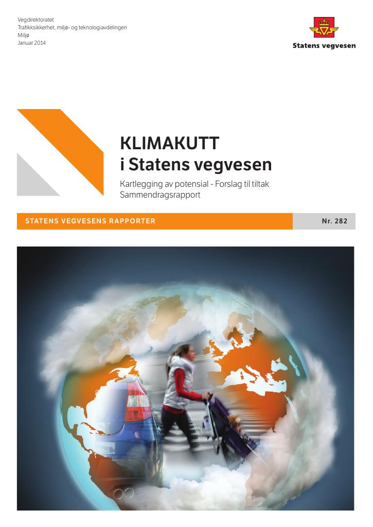 Forsiden av dokumentet Klimakutt i Statens vegvesen