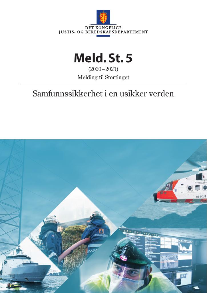 Forsiden av dokumentet Meld. St. 5 (2020–2021)